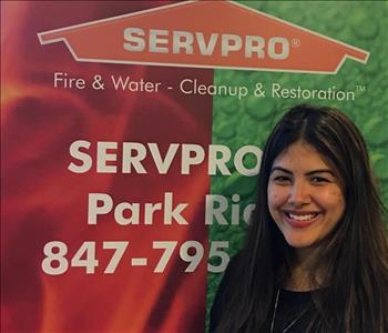 Mayra Sanchez, team member at SERVPRO of Park Ridge, North Rosemont and South Des Plaines